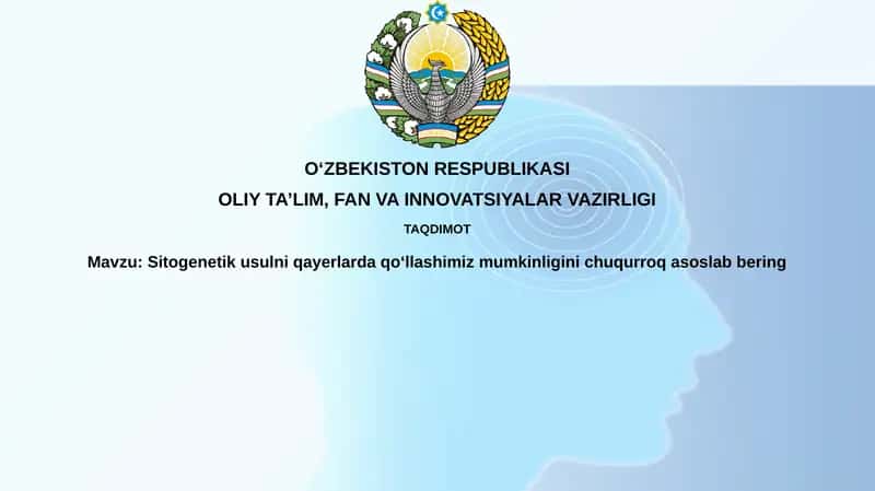 Sitogenetik Usullar 1