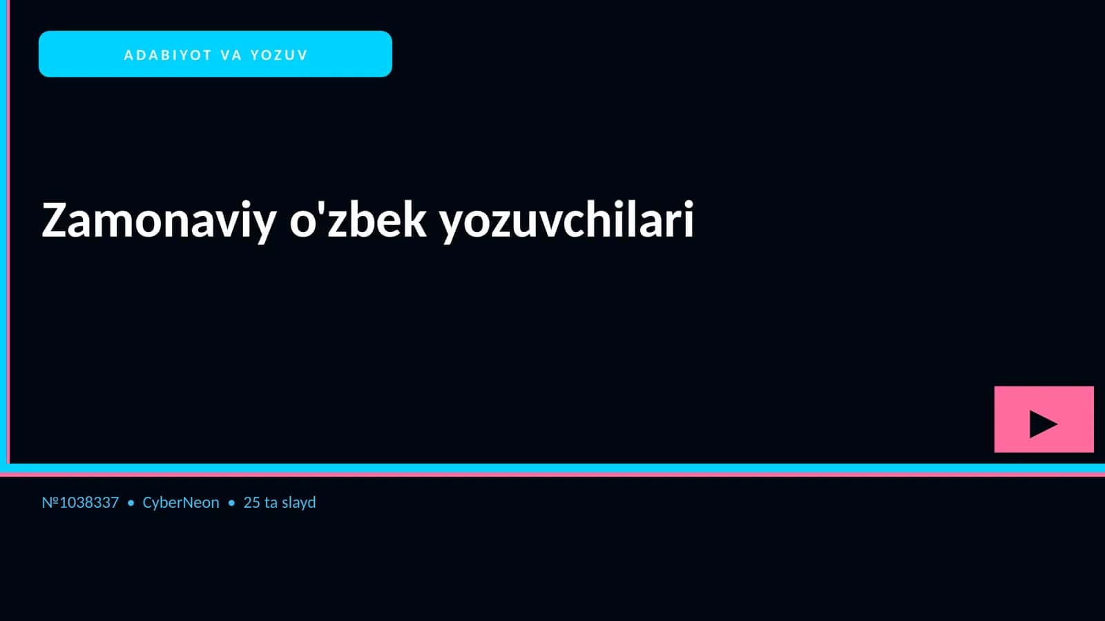 Zamonaviy o'zbek yozuvchilari 1