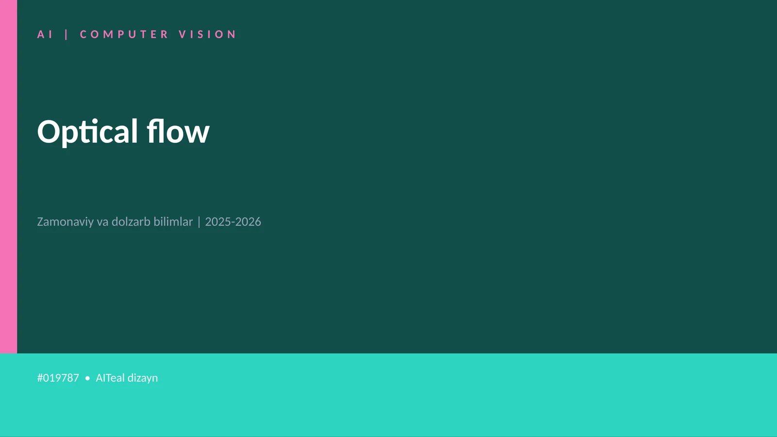 Optical flow 1