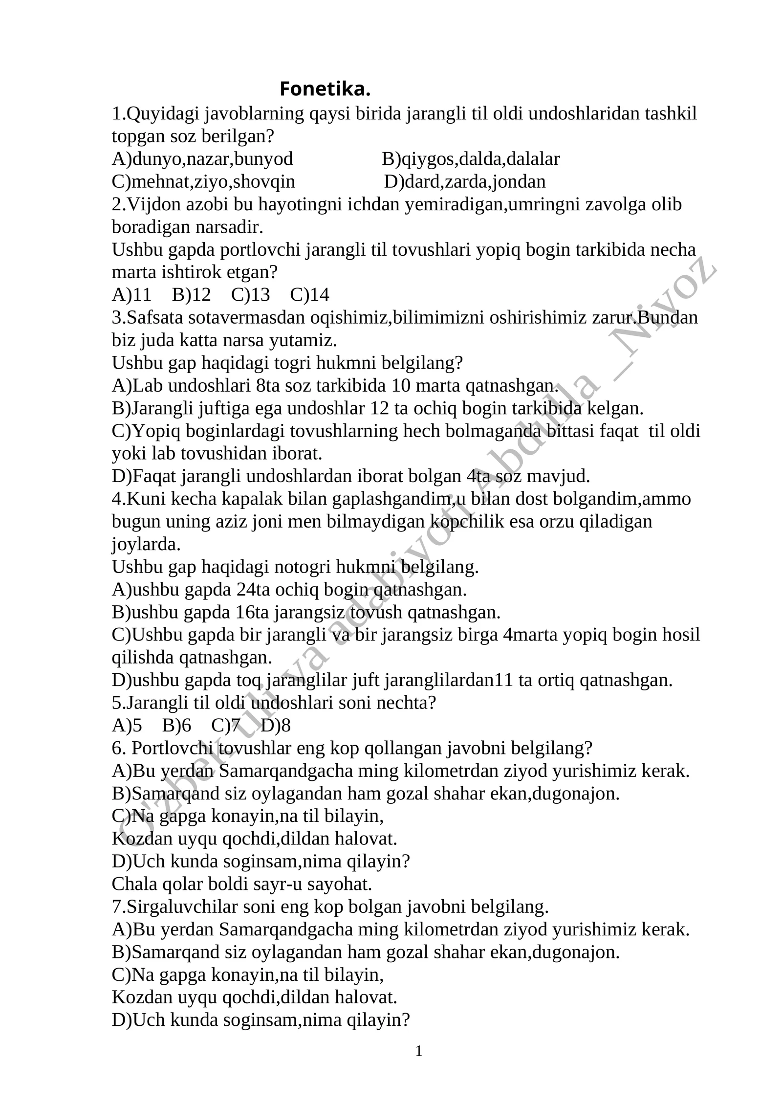 Fonetika 1