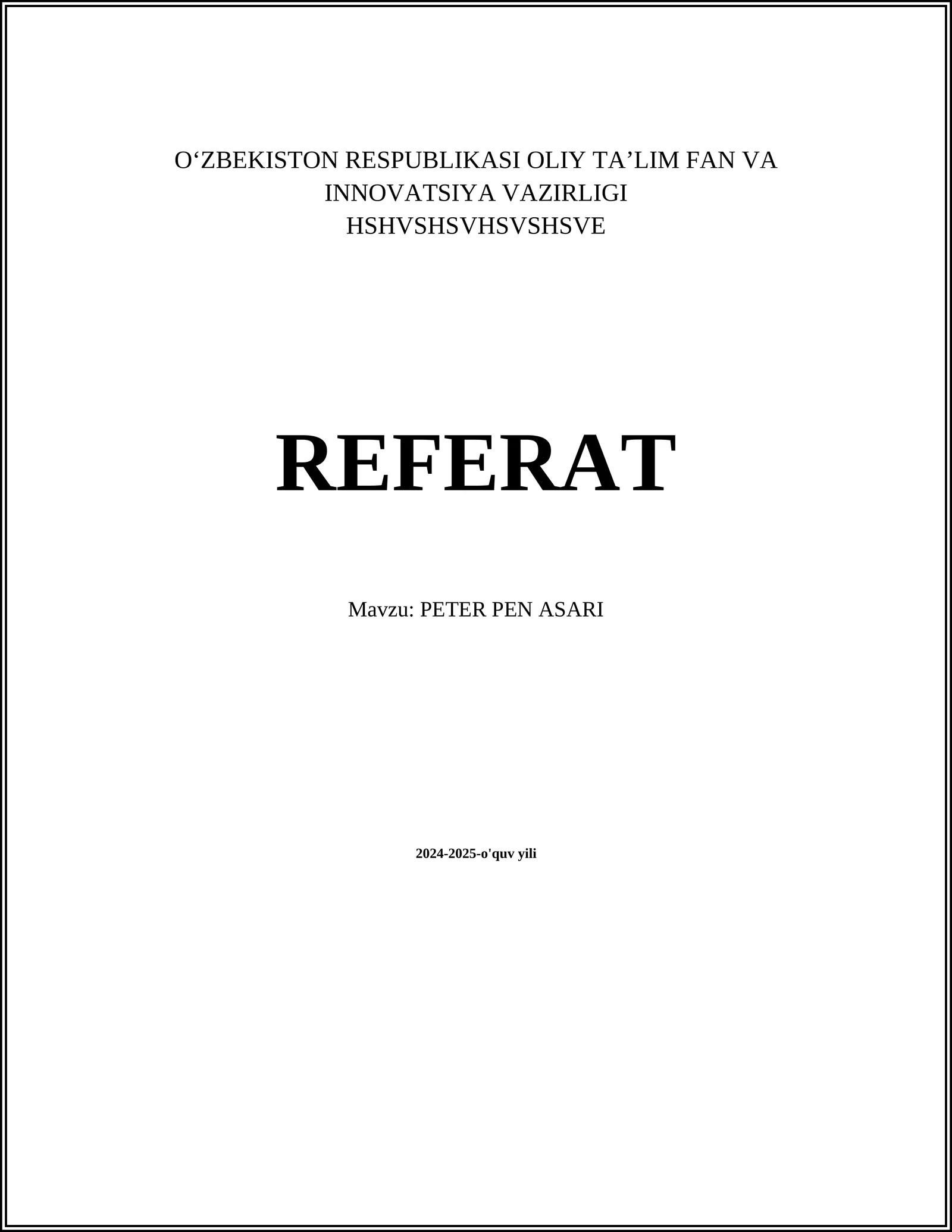 PETER PEN ASARI 1