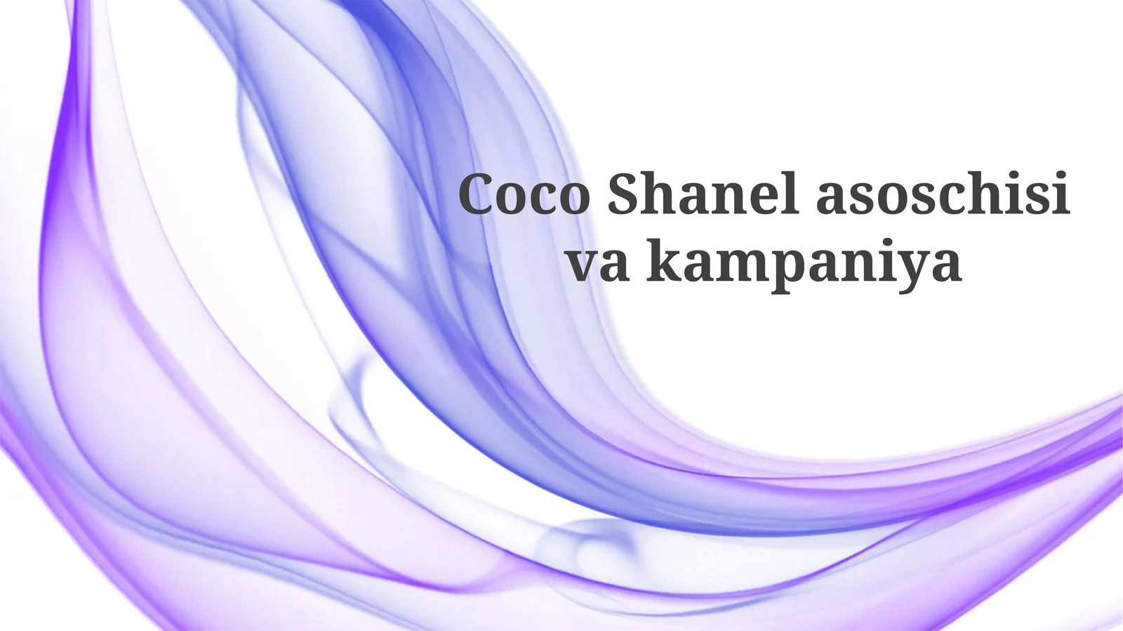 Coco Chanel: Hayot, Afsona va Tashkilot 1