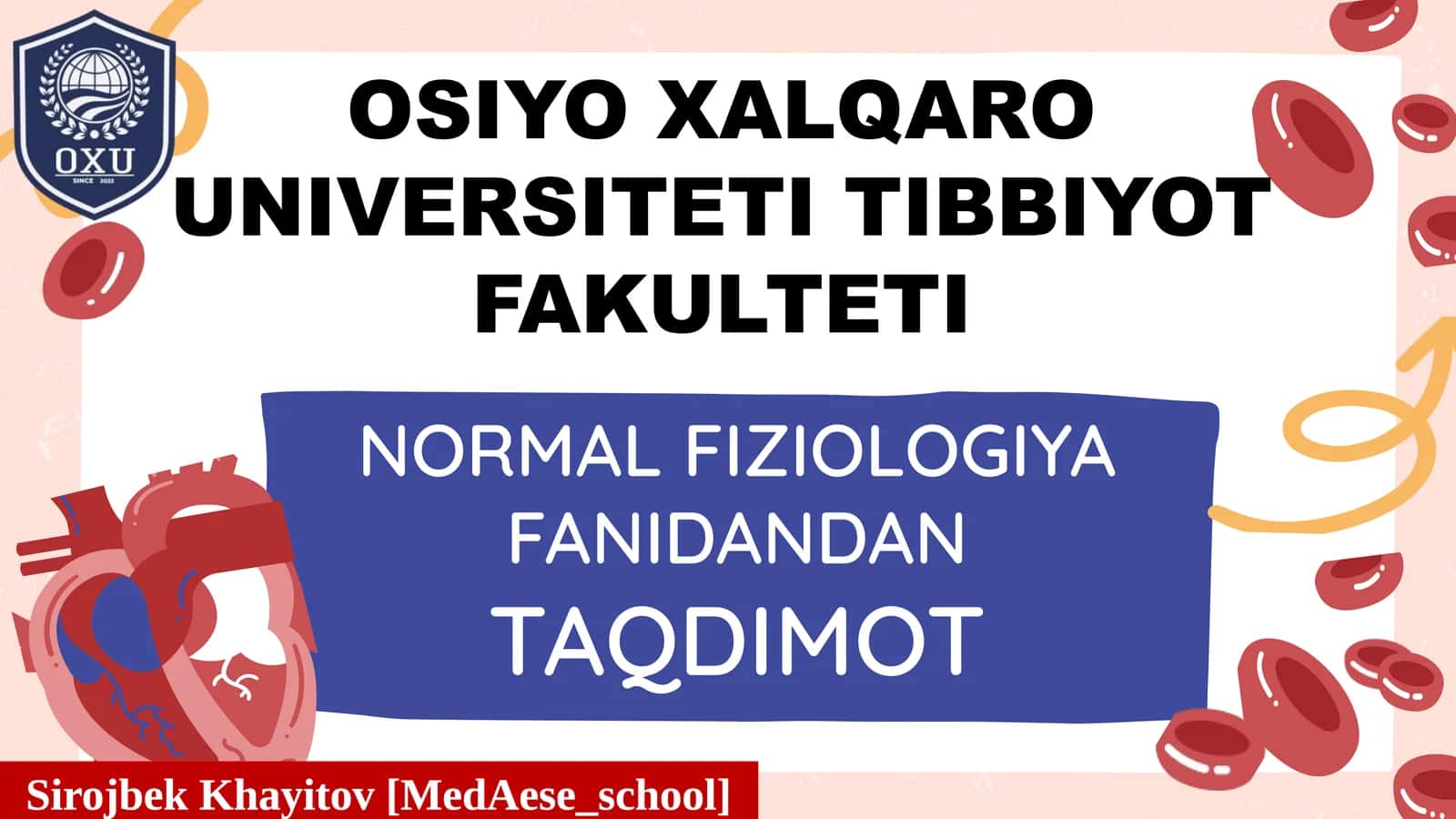 Yurakning avtomatik boshqarilishi 1