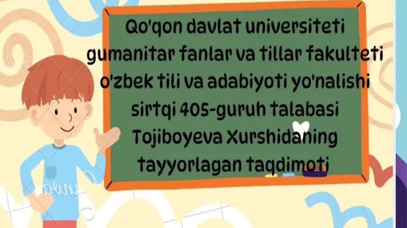 Bolalar adabiyoti 1