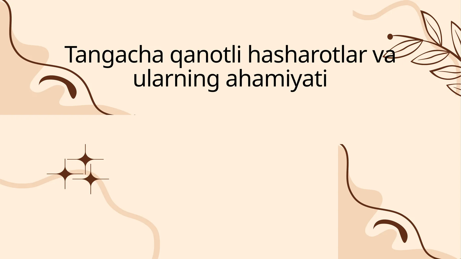 Tangʻacha Qanotlilar 1