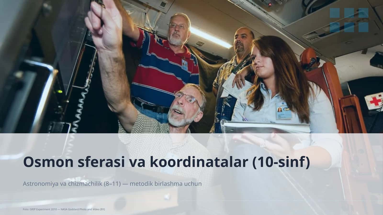 Osmon sferasi va koordinatalar (10-sinf) 1