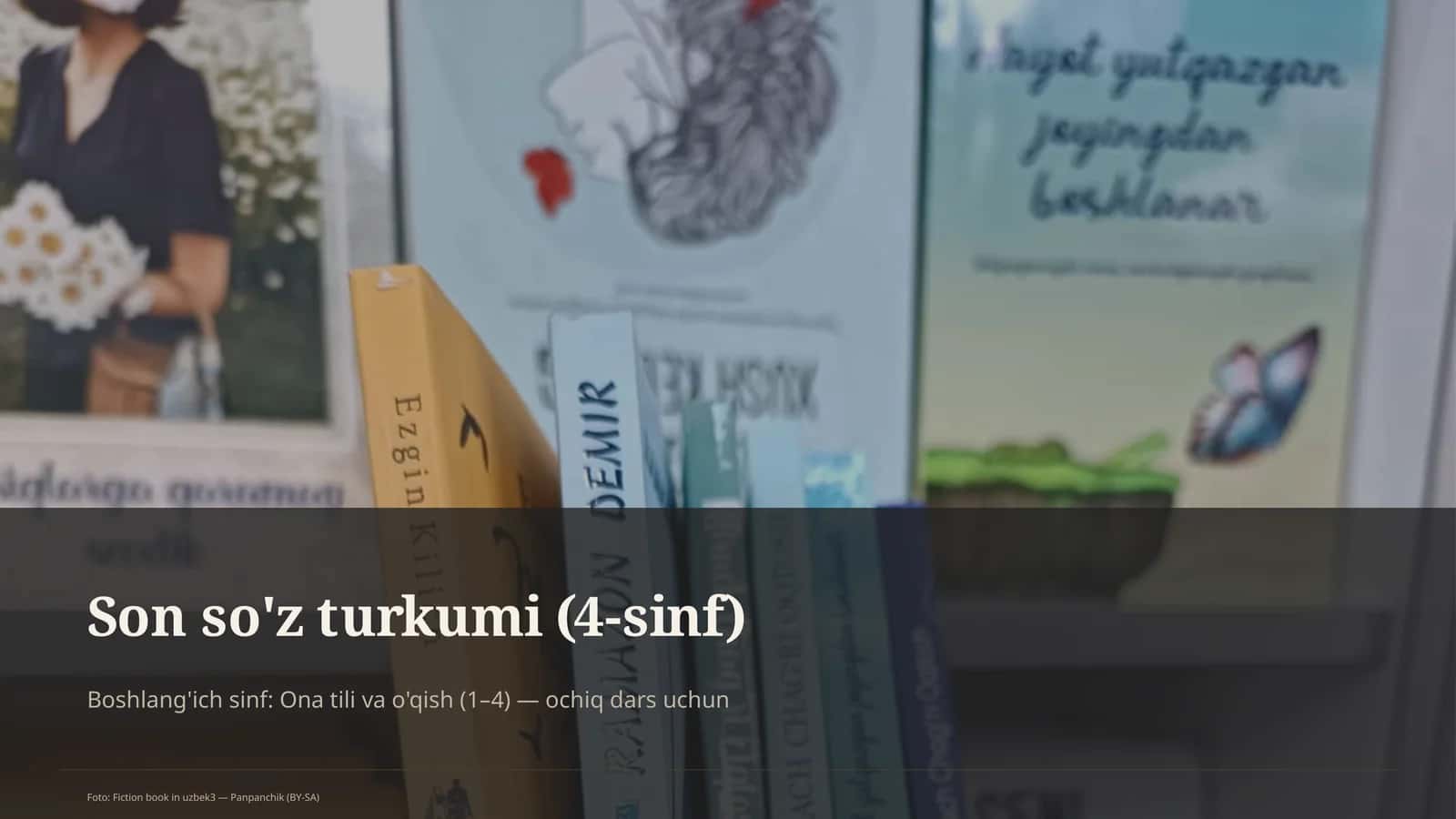 Son so'z turkumi (4-sinf) 1