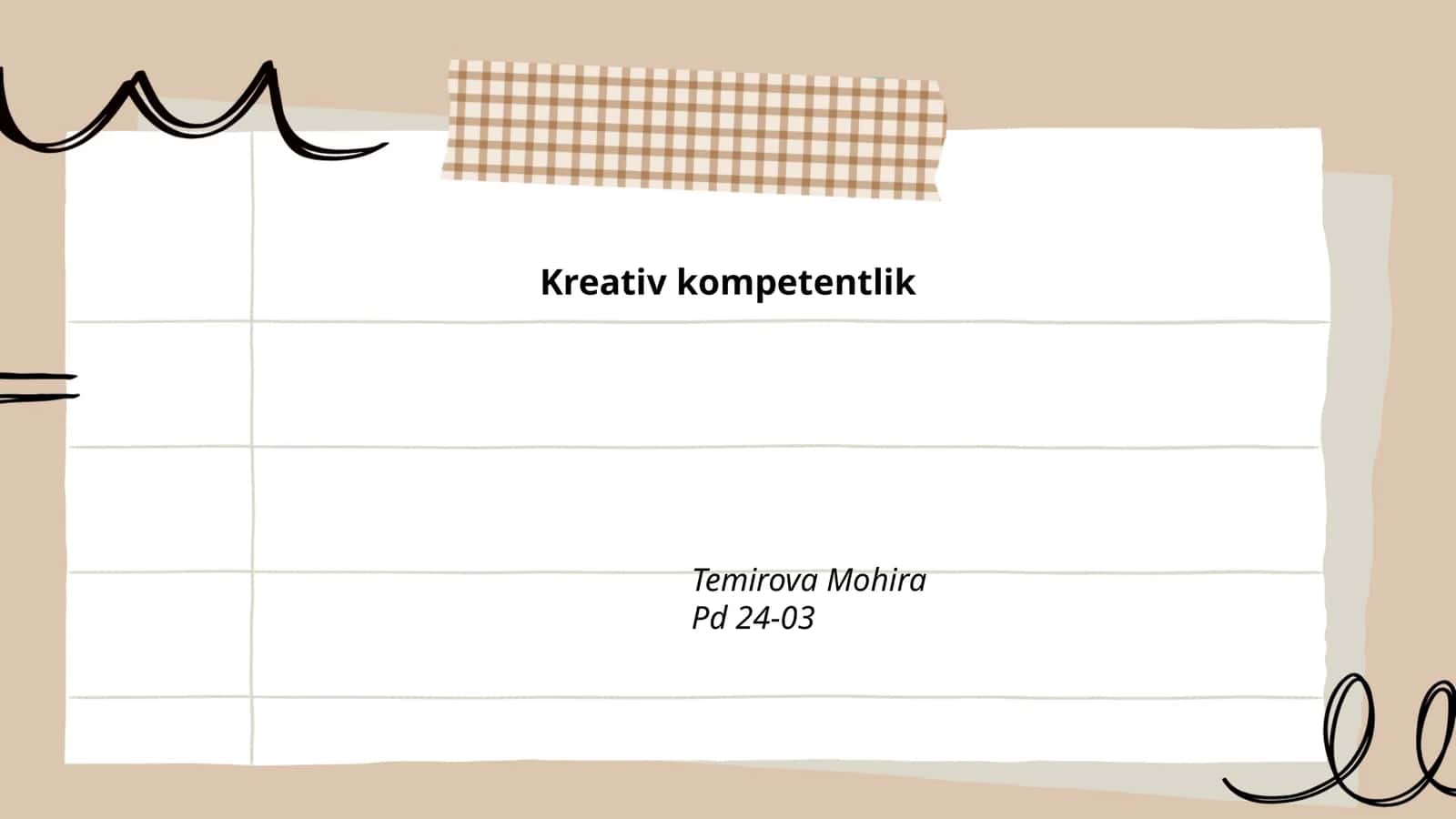 Kreativ kompetentlik 1