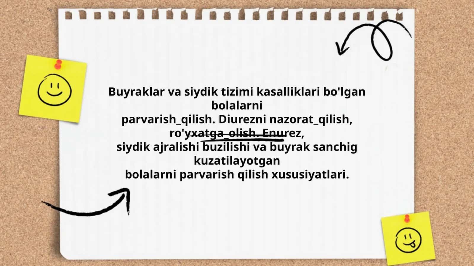 Siydik va Buyrak Kasalliklari Parvarish Qilish 1