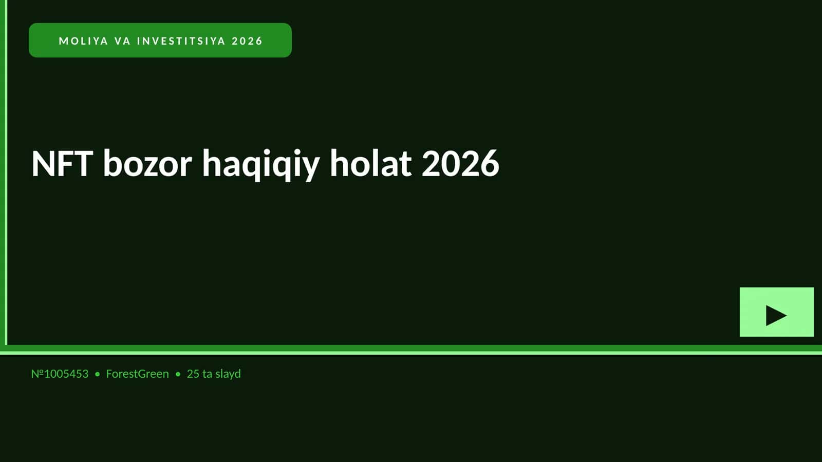 NFT bozor haqiqiy holat 2026 1