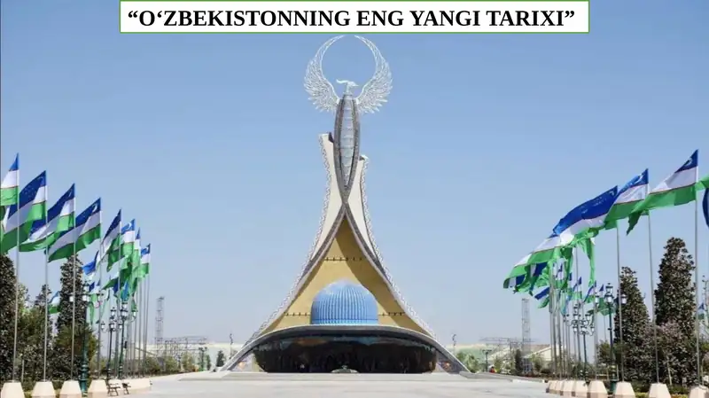 O‘zbekistonning eng yangi tarixi 1