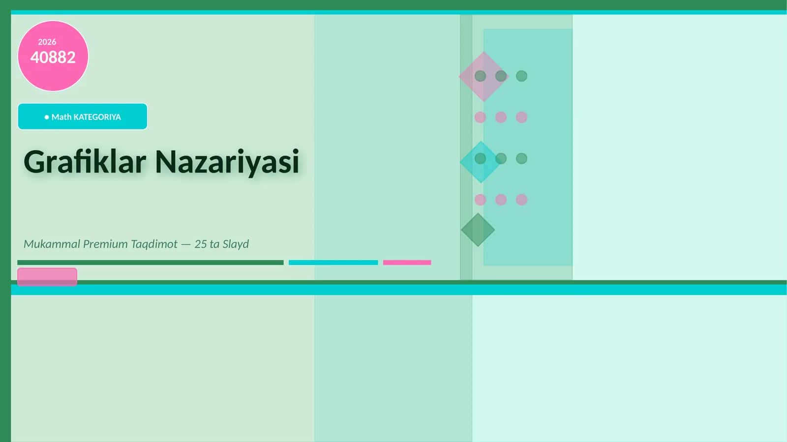 Grafiklar Nazariyasi 1