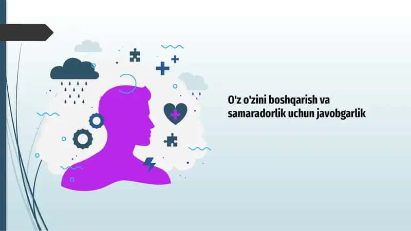 O'z o'zini boshqarish va samaradorlik uchun javobgarlik 1