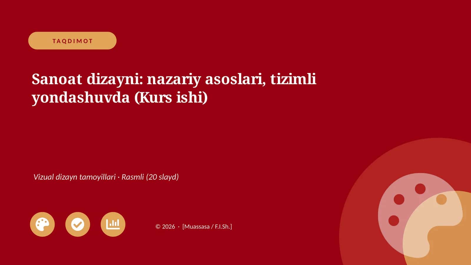 Sanoat dizayni: nazariy asoslari, tizimli yondashuvda 1