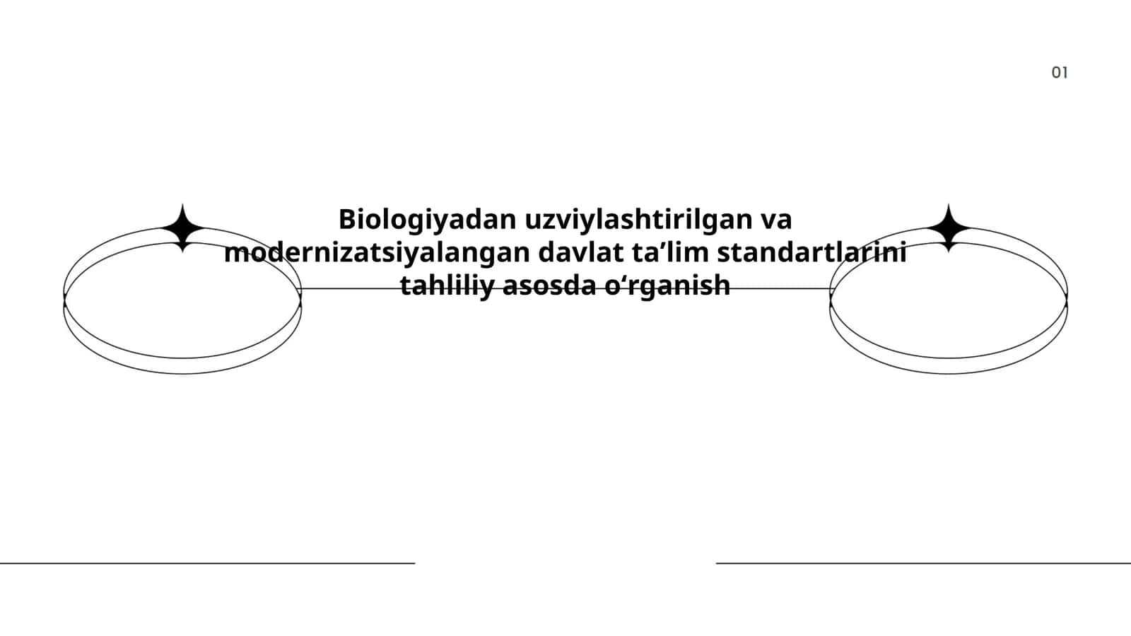 Biologiyadan uzviylashtirilgan va modernizatsiyalangan davlat taʼlim standartlarini tahliliy asosda oʻrganish 1
