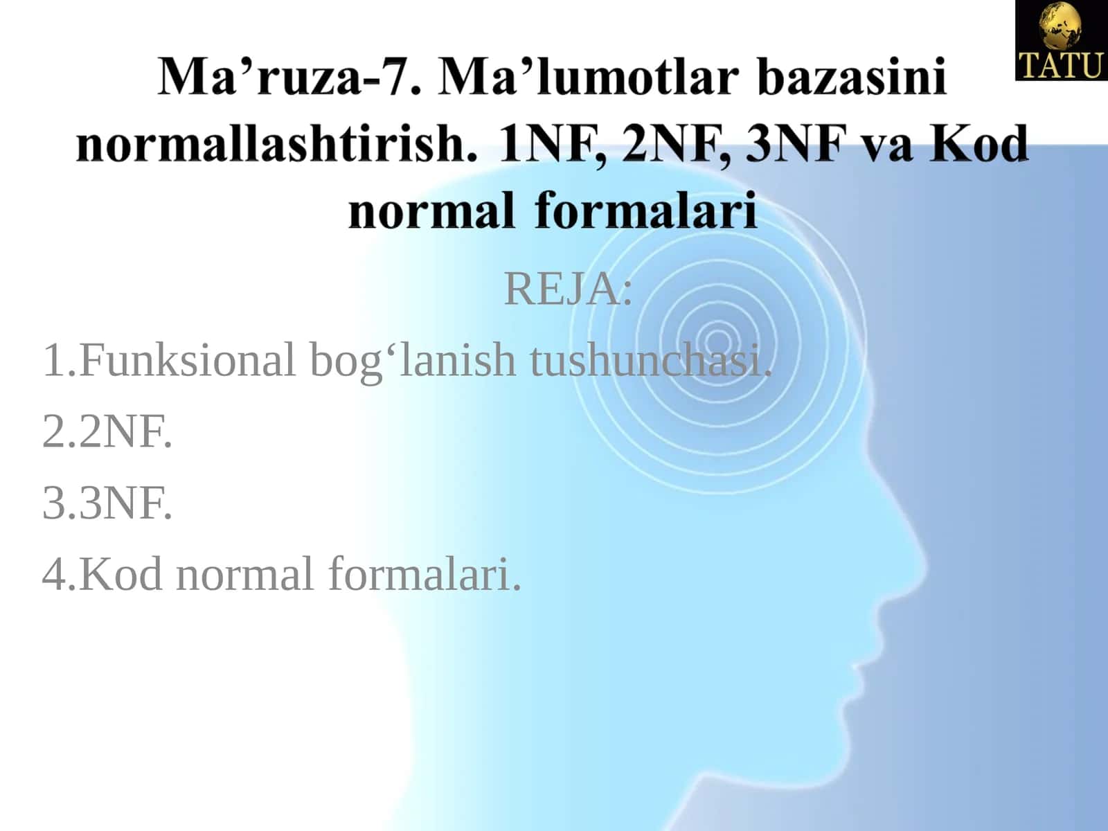 Kodnormal formalari 1