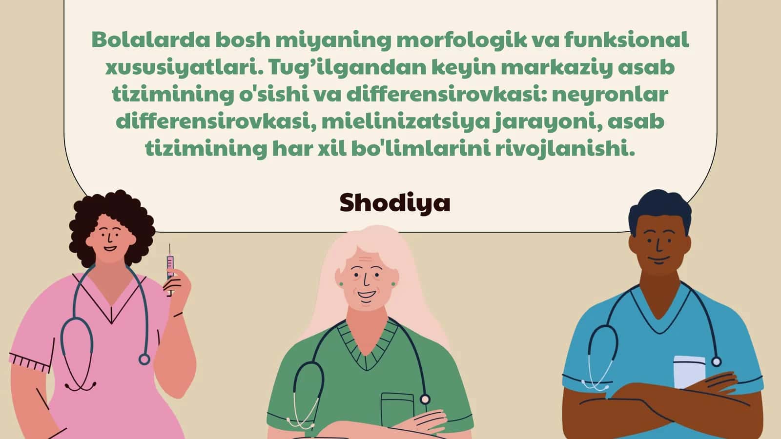 Bosh miyaning morfologik va funksional xususiyatlari 1