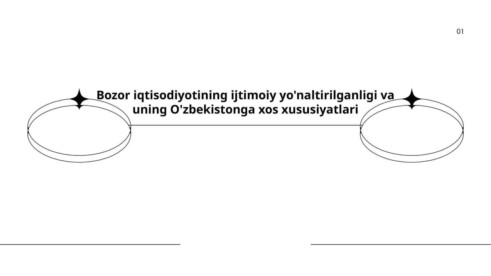 Bozor iqtisodiyotining asosiy tushunchalari 1