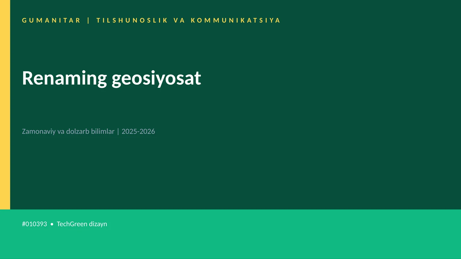 Renaming geosiyosat 1