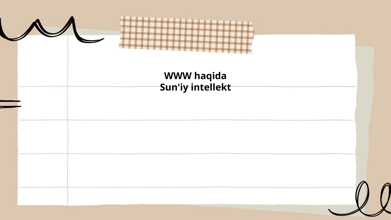 WWW haqida 1