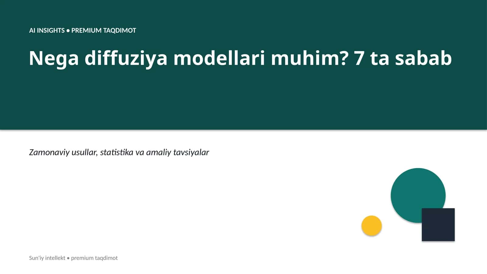 Sun'iy Intellekt 1