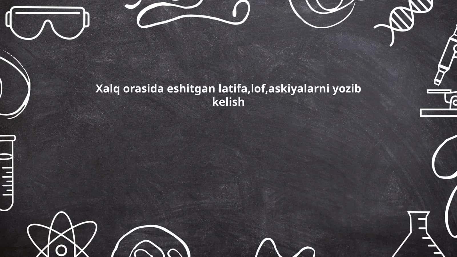 O'zbek tili va adabiyoti 114 -guruh talabasi Yunusova Parvina 1