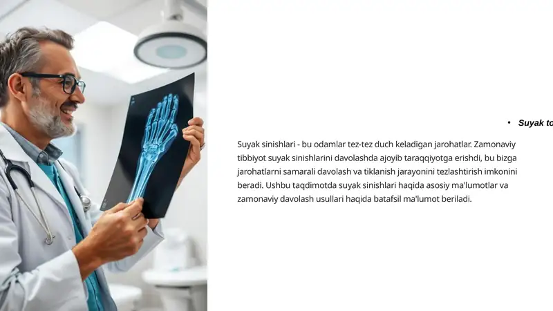 Suyak sinishlari 1