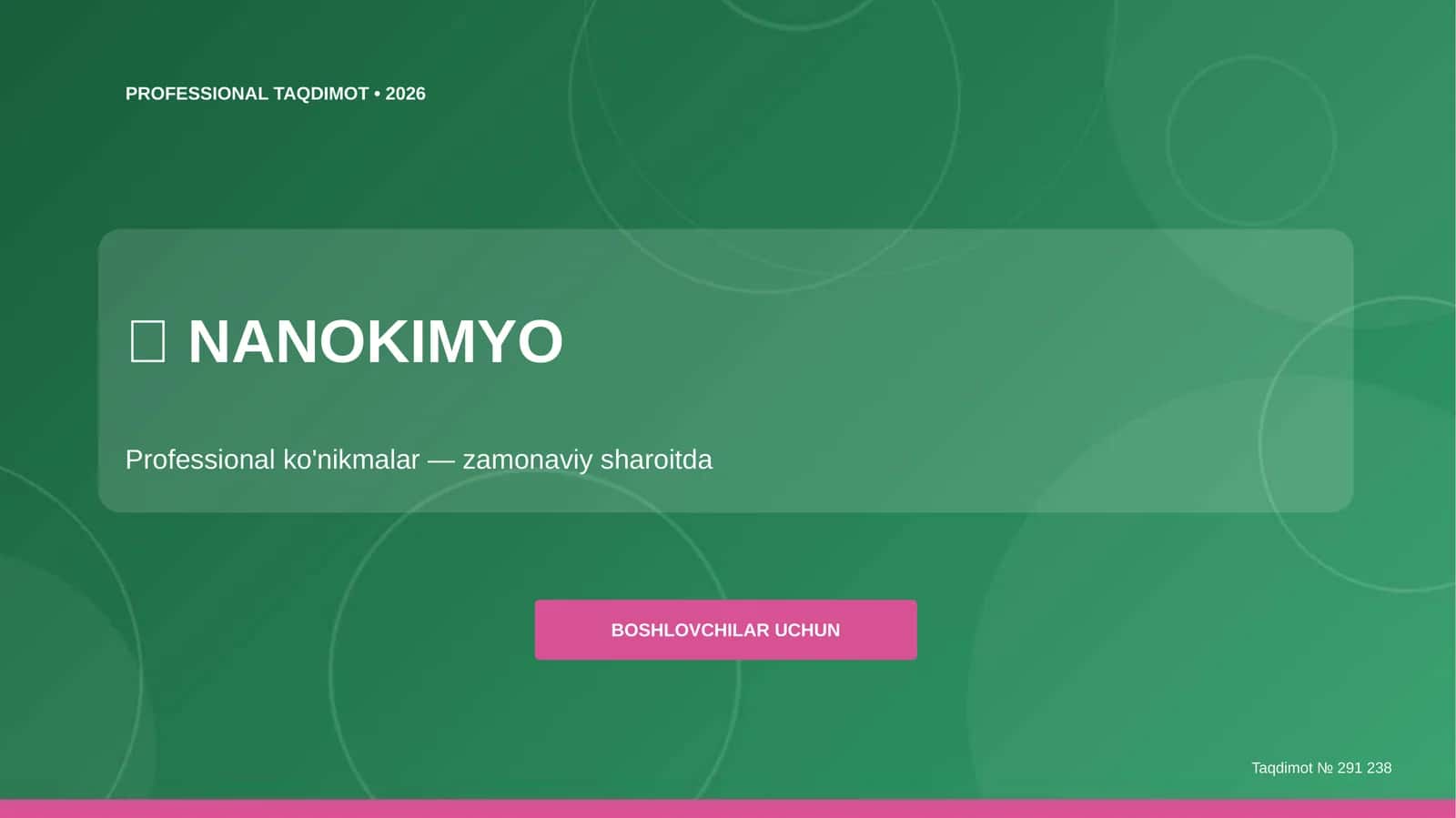 Nanokimyo 1
