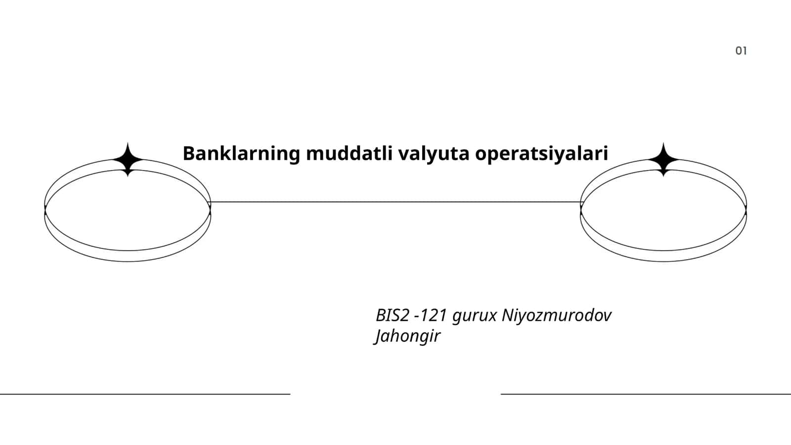 Banklarning muddatli valyuta operatsiyalari 1