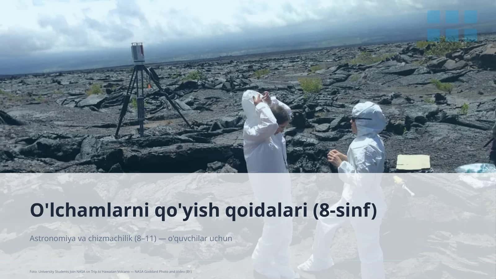 O'lchamlarni qo'yish qoidalari (8-sinf) 1