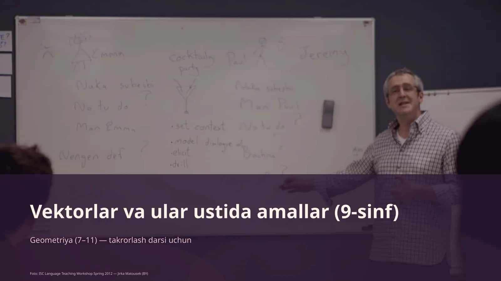 Vektorlar va ular ustida amallar (9-sinf) 1