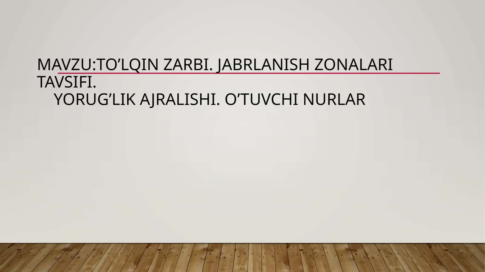 Zarbto’lqini 1