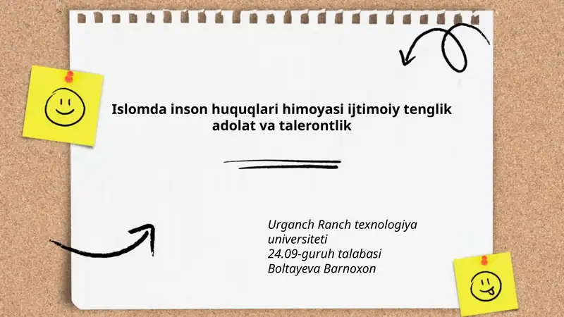 Islomda inson huquqlari