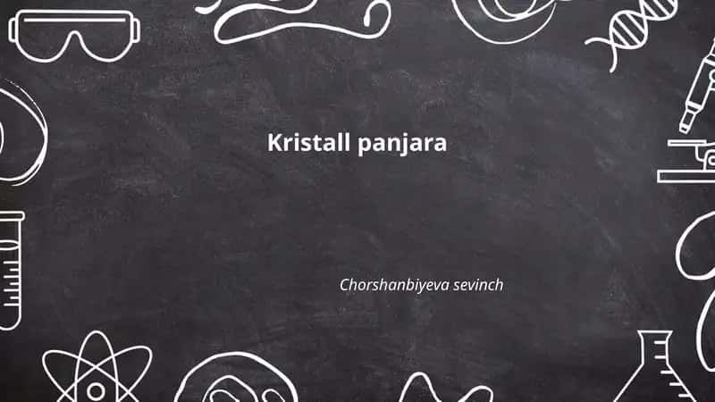 Kristall panjara 1