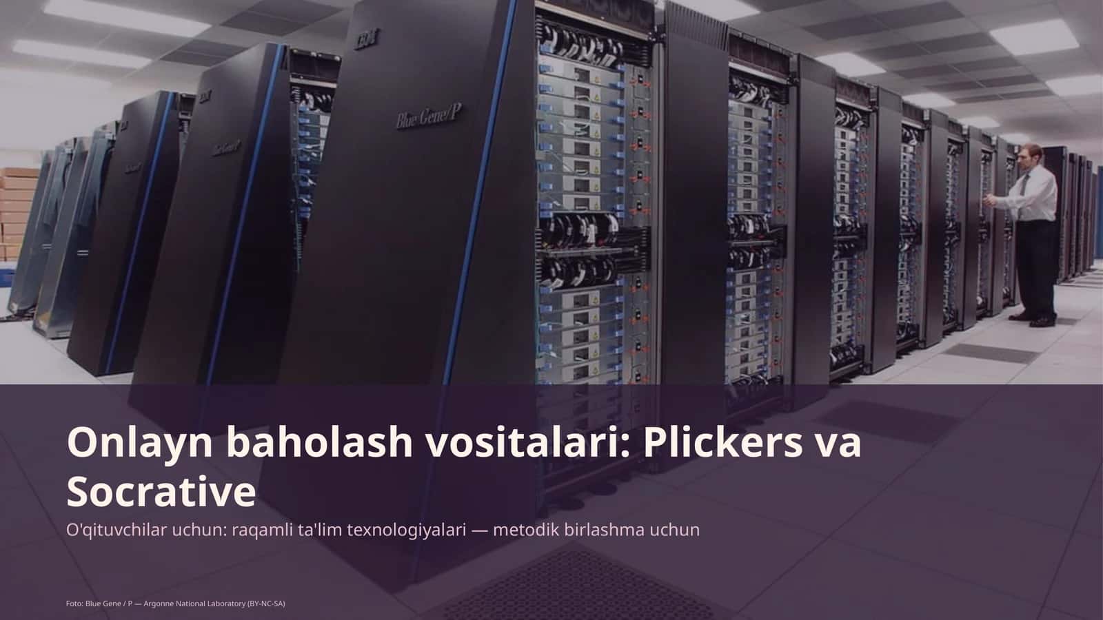 Onlayn baholash vositalari: Plickers va Socrative 1