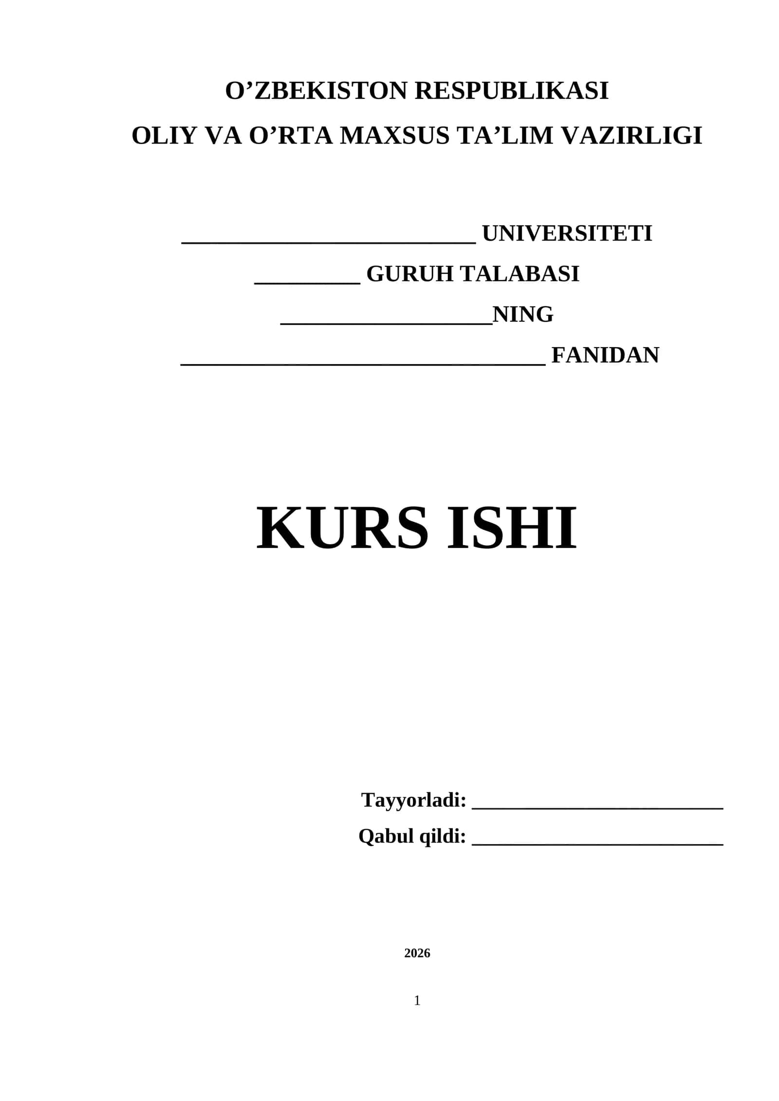 PUL BOZORIDA MUVOZANAT MODELI 1
