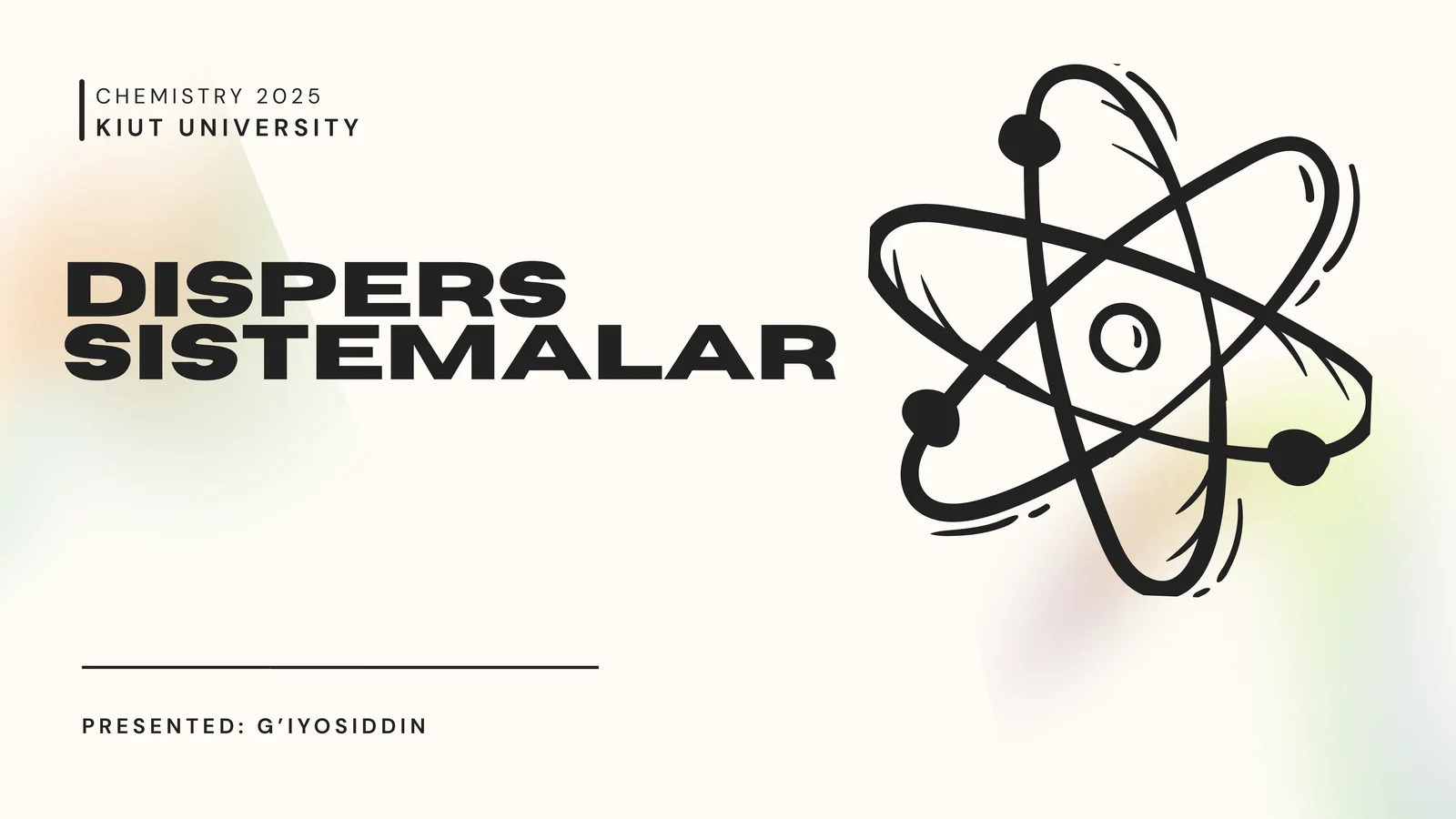 DISPERS SISTEMALAR 1