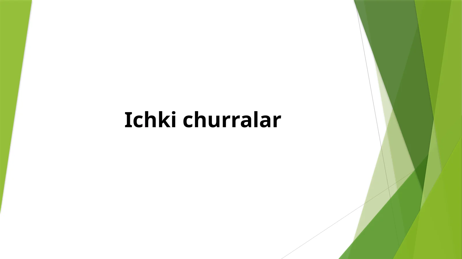 Ichki churralar 1