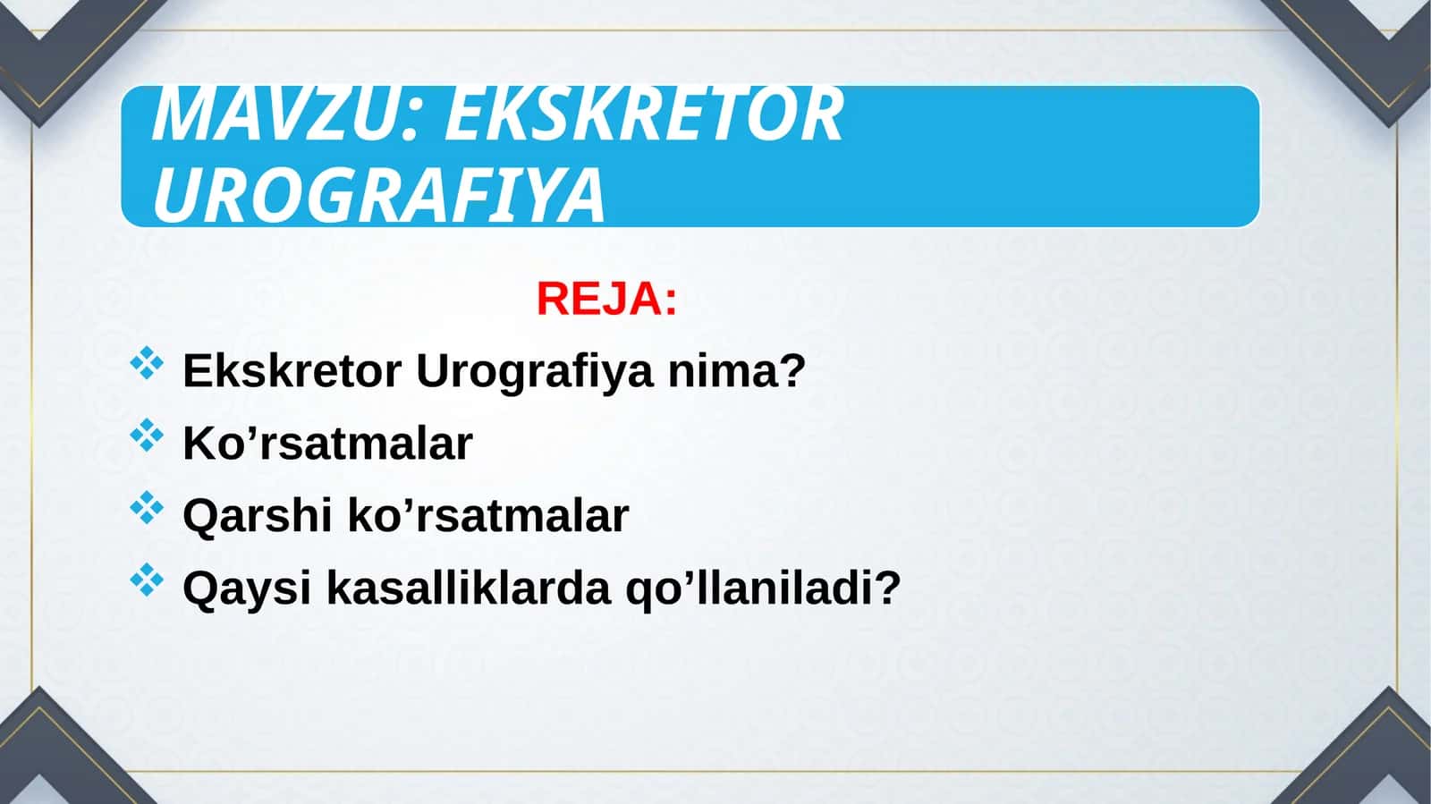 Ekskretor Urografiya 1