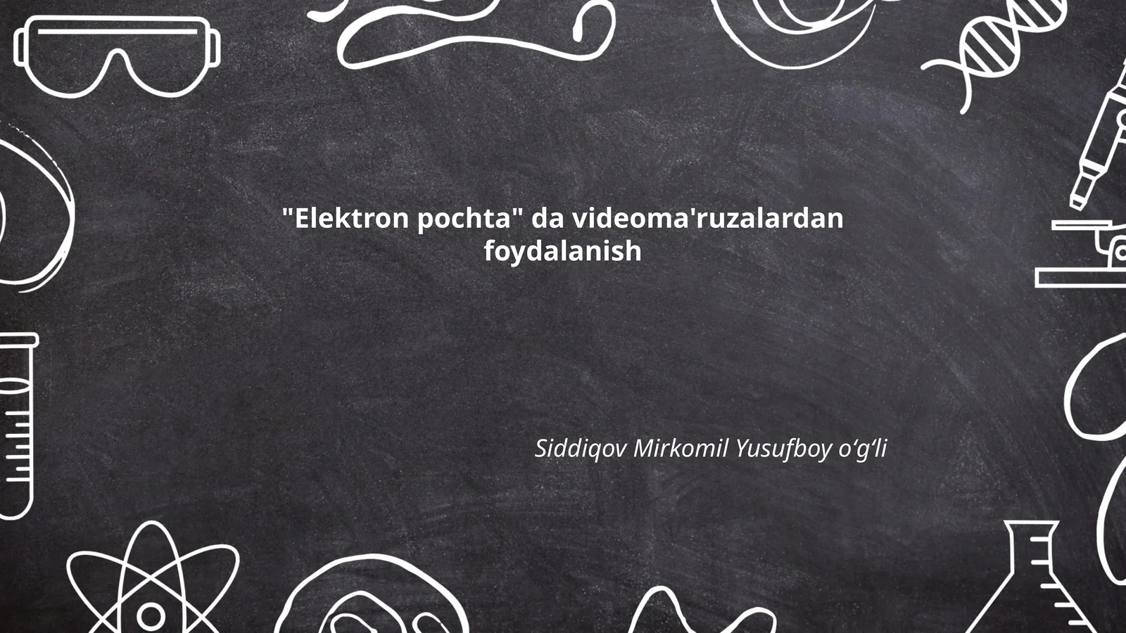 Elektron pochta 1
