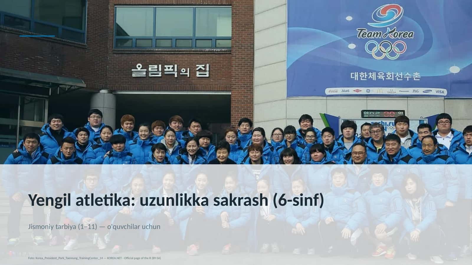 Yengil atletika: uzunlikka sakrash (6-sinf) 1