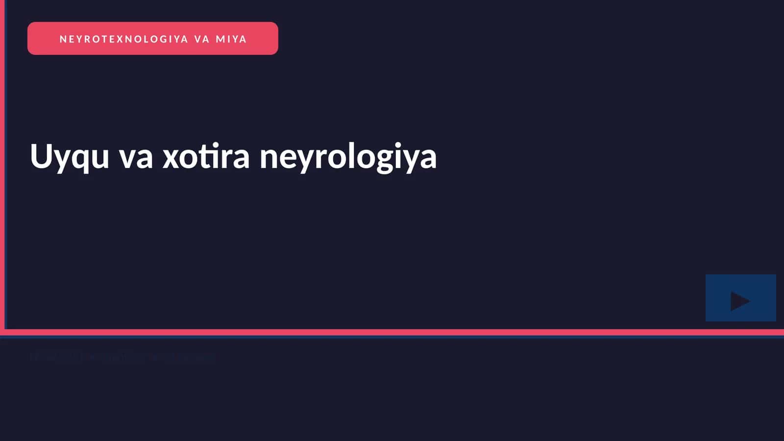 NEYROTEXNOLOGIYA VA MIYA 1