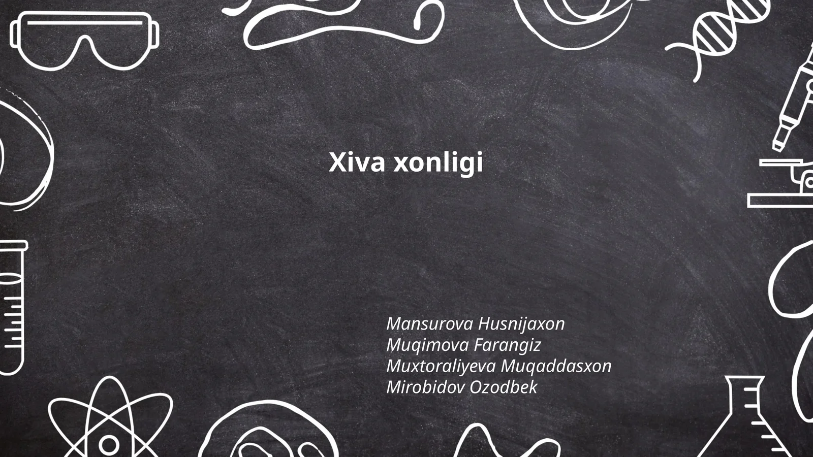 Xiva xonligi 1