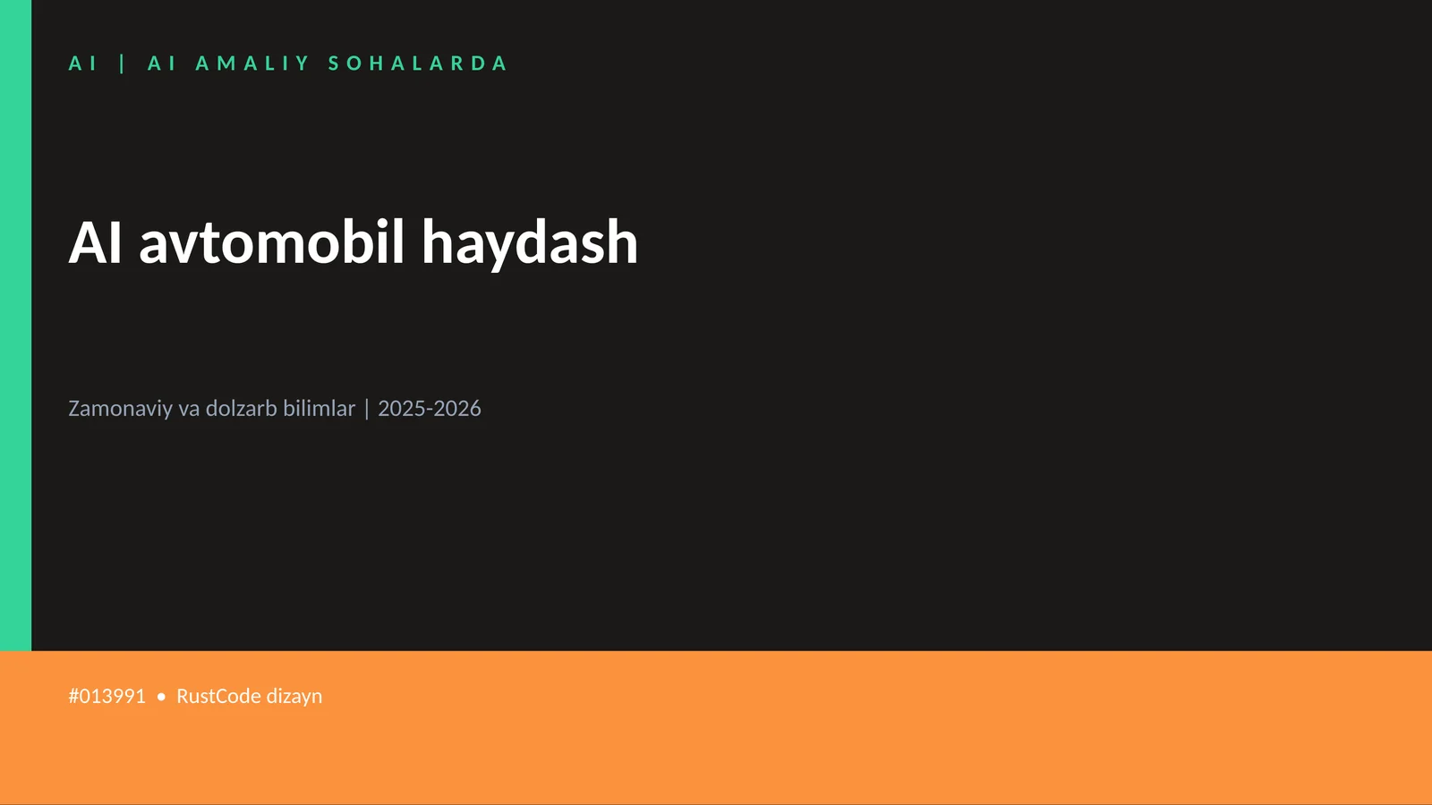 AI AMALIY SOHALARDA 1