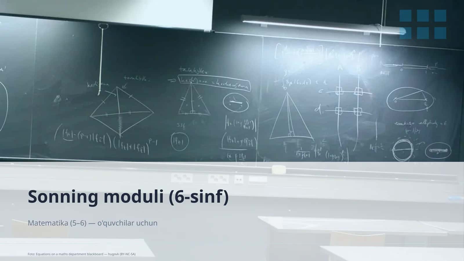 Sonning moduli (6-sinf) 1