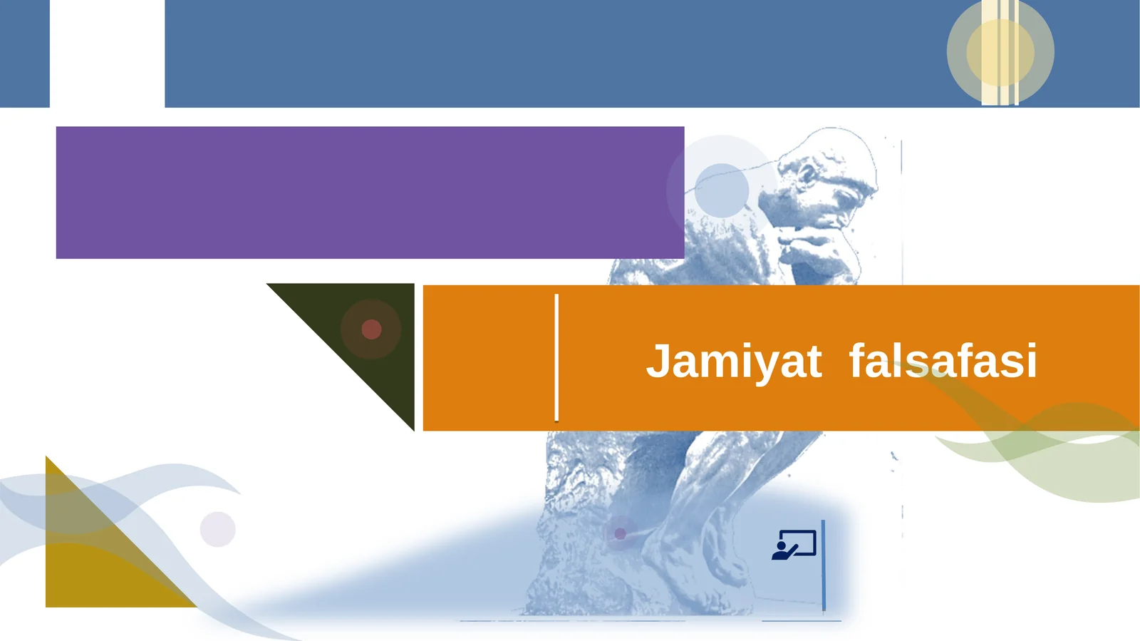 Jamiyat  falsafasi 1