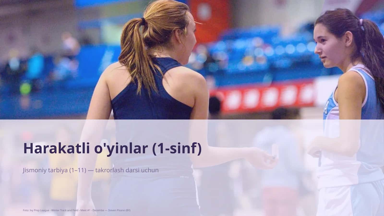 Harakatli o'yinlar (1-sinf) 1