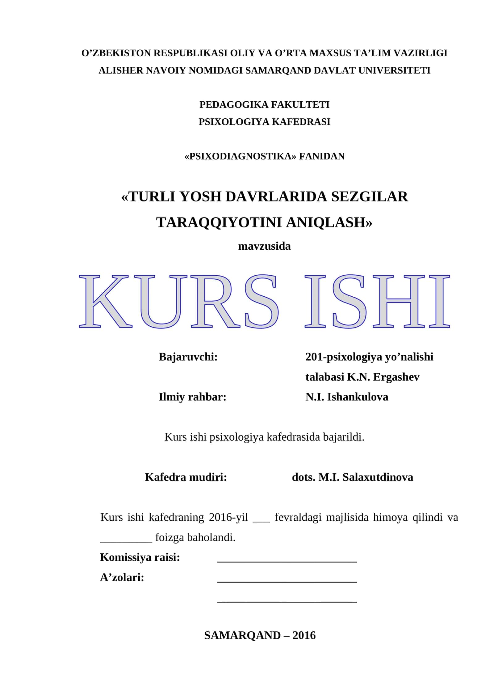 TURLI YOSH DAVRLARIDA SEZGILAR TARAQQIYOTINI ANIQLASH 1