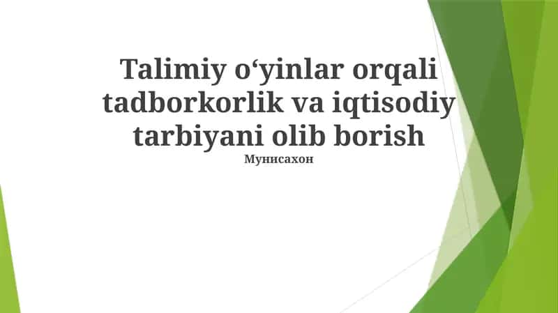 Ta'sirni o'lchash: O'rganish natijalarini baholash 1
