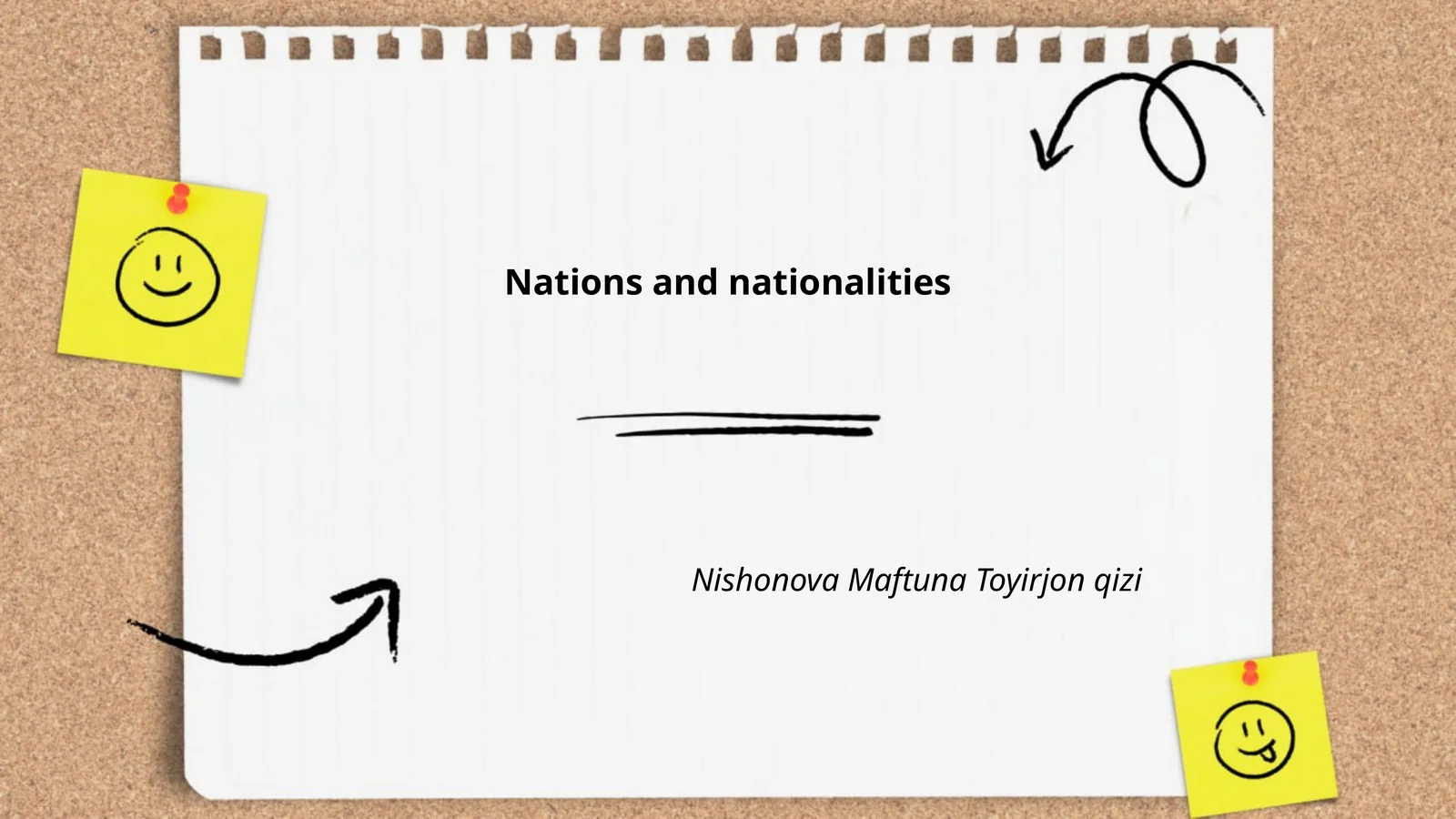 Nations and nationalities 1
